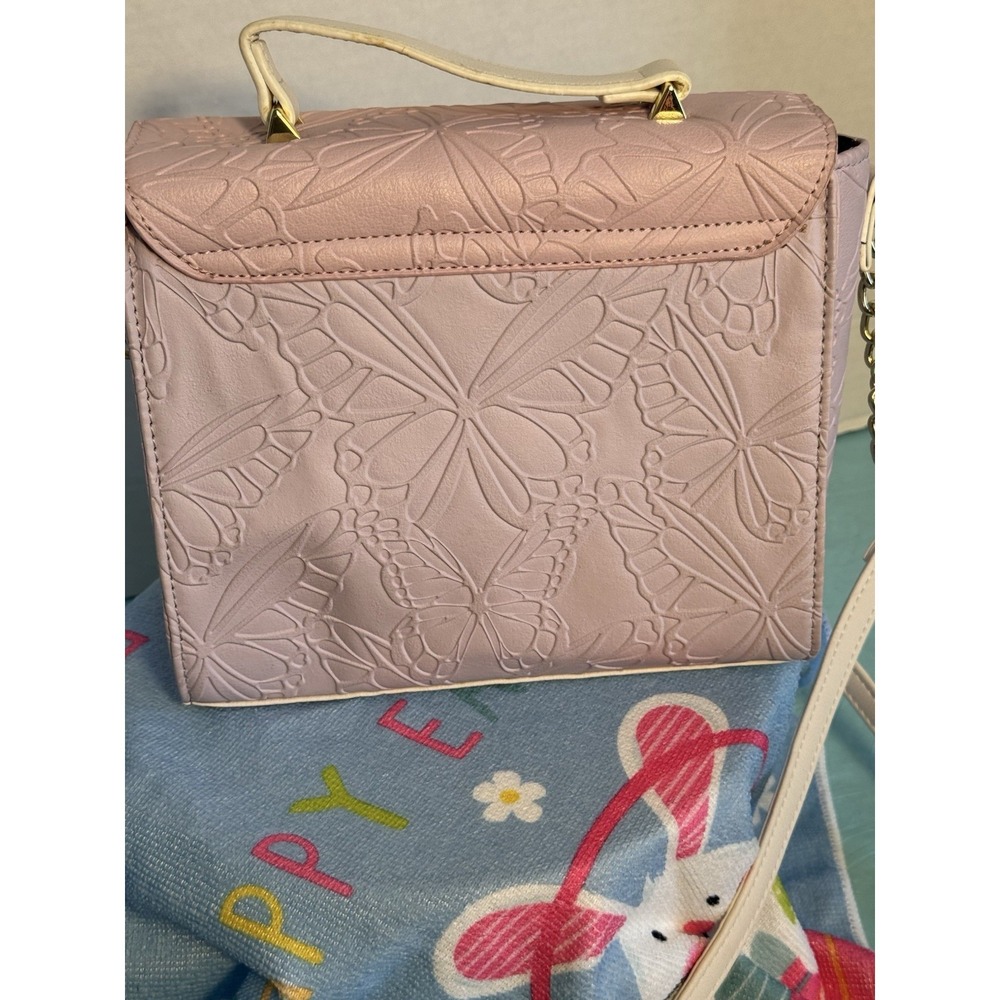 Pre-Owned Betsey Johnson Luv Crossbody Quilted Purse Excellent Condition - Picture 10 of 16